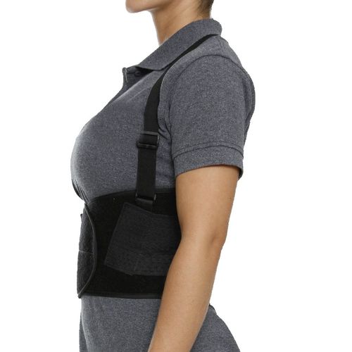 Faja Protectora Columna Black Small