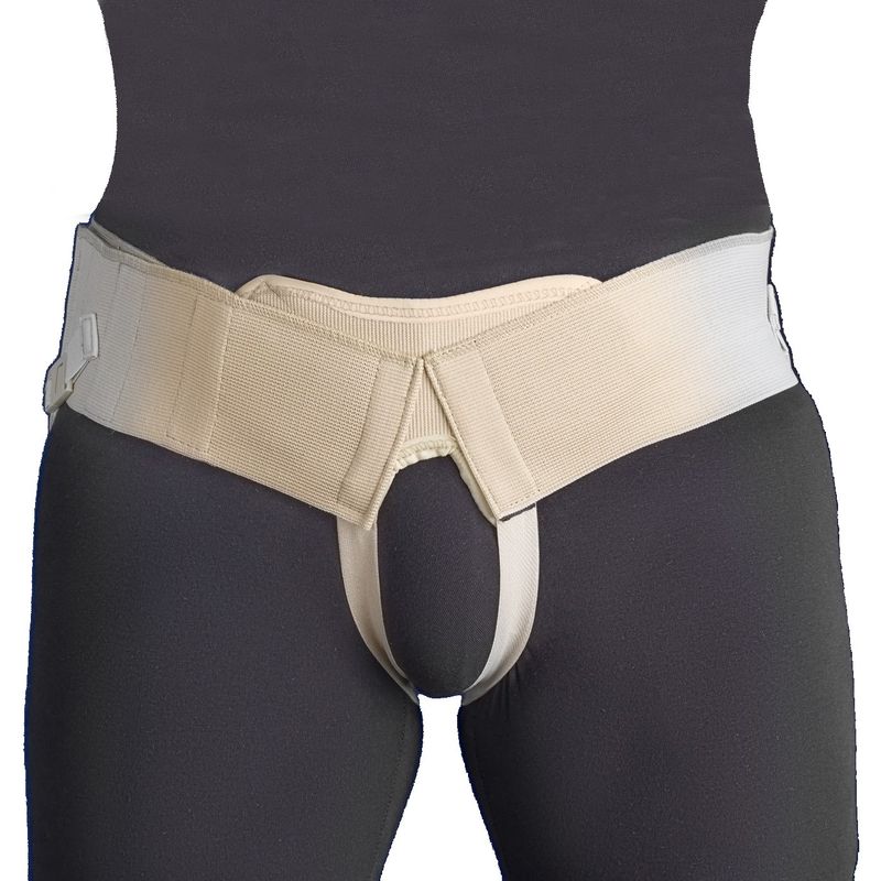  Braguero inguinal ajustable para hombre y mujer, cinturón de hernia  inguinal para cirugía y recuperación de lesiones, cinturón doble para hernia  inguinal para aliviar el dolor : Salud y Hogar