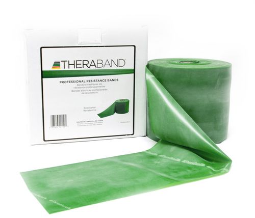 Theraband Para Ejercicio Green Rollo