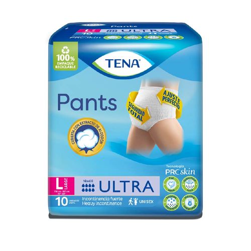 Pañal Tena® Pants Ultra L X 6 Unidades