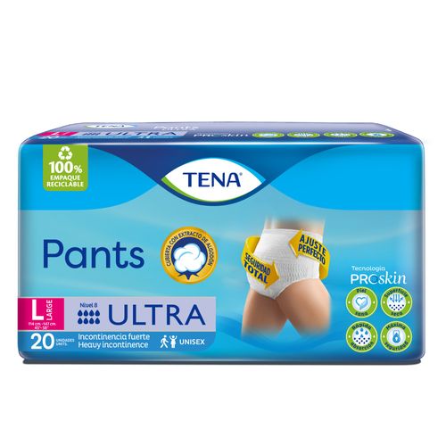 Pañal Tena® Pants Ultra L X 4 Unidades