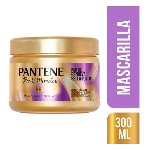 Tratamiento Pantene Nutre Renueva Punta x300 mL