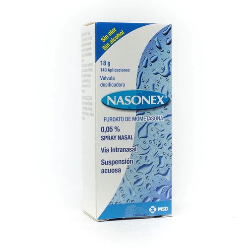 Nasonexspr.Nas.Dose 50 Y 18 G X140 /Dos