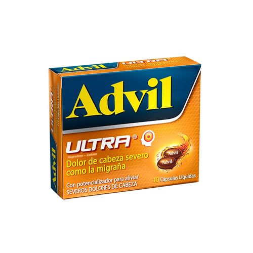 Advil Caps Ultra 200 Mg X 10 (/65)