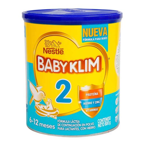 Baby Klim 2 Polvo Lata 800 G X 1