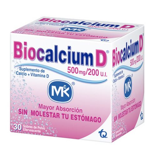 Biocalcium D Polv Efer.So 500Mg 4.44Gx30