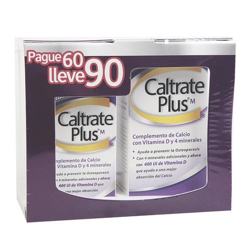 Caltrate Plus Tabl 30+60 X 90