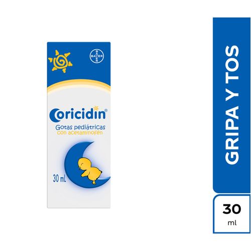 Coricidin Acetamin Gotas Ped 30 Ml X 1