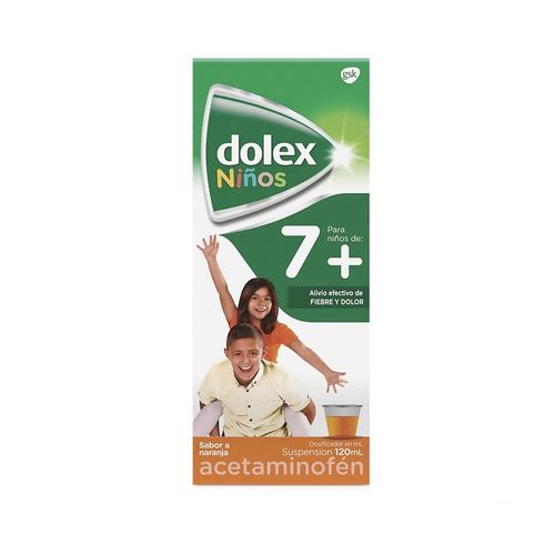 Dolex Sus.Nino 7+ 250 Mg 120 Ml X 1 /5Ml