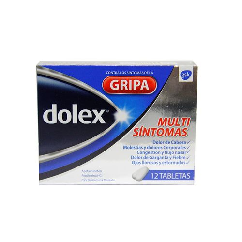 Dolex Tabl Gripa X 12