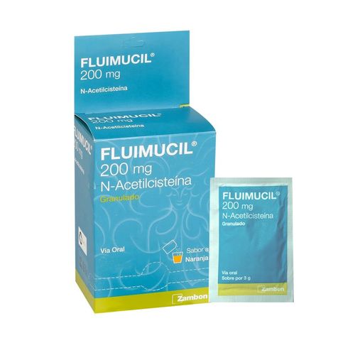 Fluimucil Gran Sobres 200 Mg 3Gx1 (30)