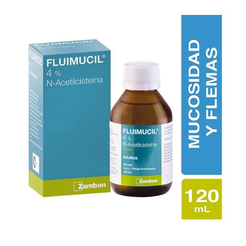 Fluimucil Vsff Jbe 4 % 120 Ml X 1