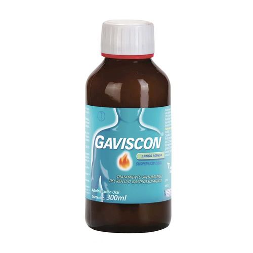 Gaviscon Susp Menta 300 Ml X 1