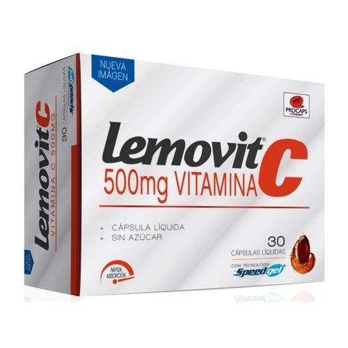 Lemovit C Caps Bla/Gel 500 Mg X 30