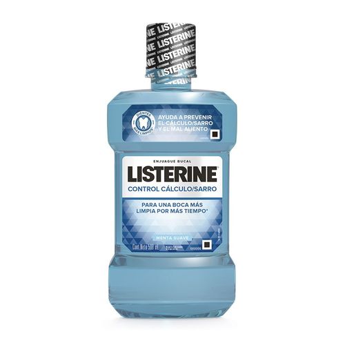 Listerine Liquido Control Calculo 500 mL