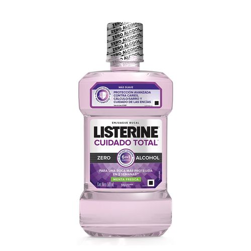 Listerine Liquido Control Calculo Zero 500 mL