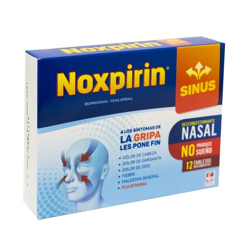 Noxpirin Tabl Sinus 200 Mg X 12 (/20)