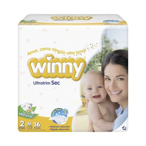 Pañal Winny Sec Etapa 2 6 Und