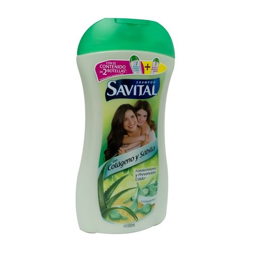 Shampoo Savital Colageno Y Savila X550mL