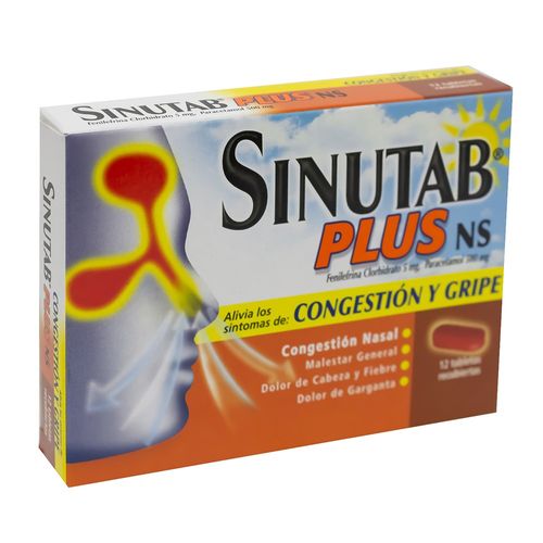 Sinutab Plus Ns Tabl X 12