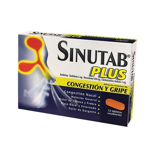 Sinutab Plus Tabl X 12