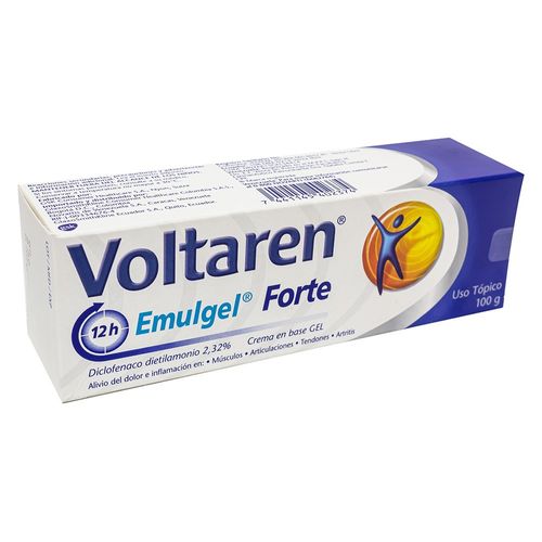 Voltaren Otc Emulgel 2 % 100 G X 1 Fort