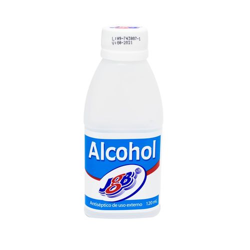 Alcohol Antiseptico Jgb 120Ml