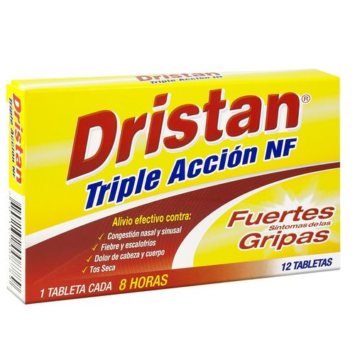 Dristan Triple Accion Nf Xtab12