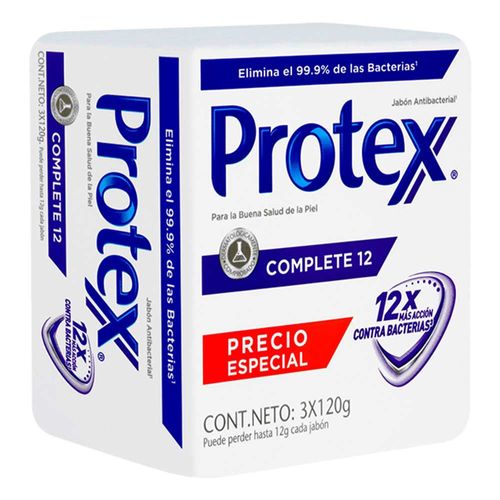 Jabón Protex Complete X3 120Gr