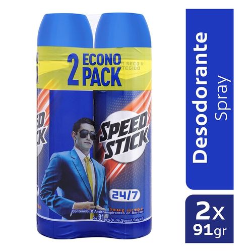 Desodorante Mennen Ss Stress Spr 2X91Gr