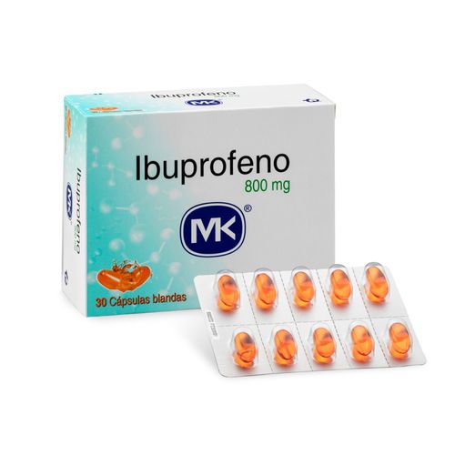 Ibuprofeno Cap Blan 800 Mg Cjax30 Und Mk