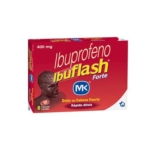 Ibuflash Forte Cap 400Mg Cjax8 Und