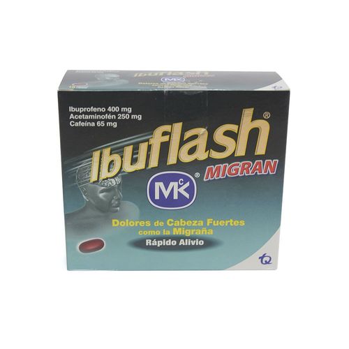 Ibuflash Migran Cap 225.0/360. Cjax6 Und