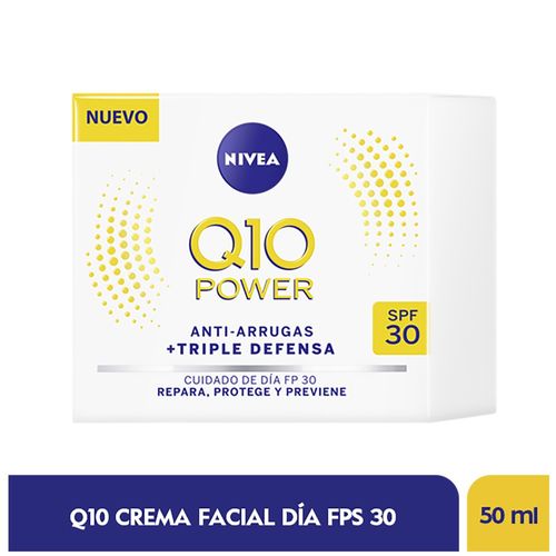Crema Nivea Q10 Plus Fac Dia Fps20X50mL