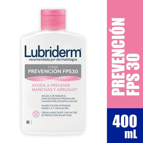 Lubriderm Prevención Uv30 X400mL