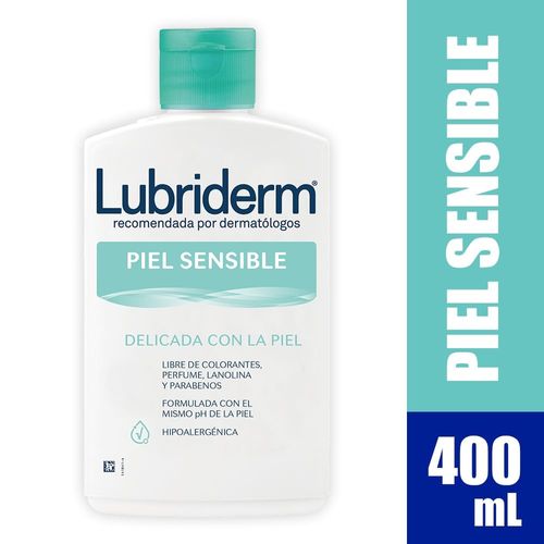 Lubriderm Piel Sensibl X400 mL