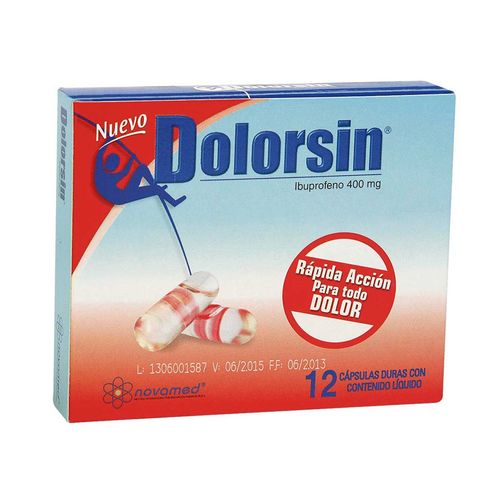 Dolorsin 400 Mg Cajax12 Cap