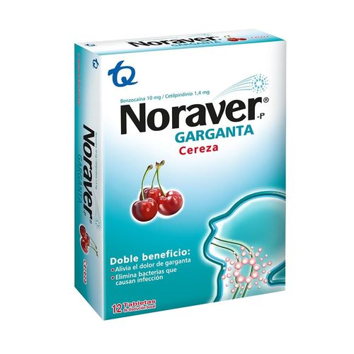 Noraver Garganta Cereza Cjx12 Tab