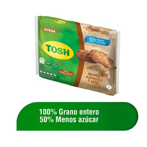 Gall Tosh Avena Miel Ajonjoli 30G Bolsa x6Und