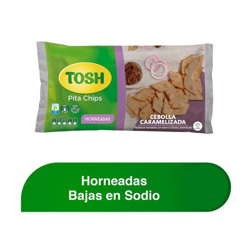 Pasabocas Pita Tosh Cebolla 26G Bolsa x6Unidades