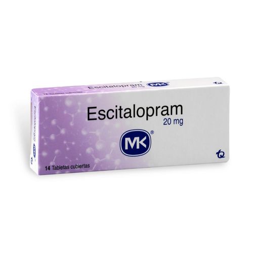 Escitalopram Tab 20Mg Tabx14 Mk