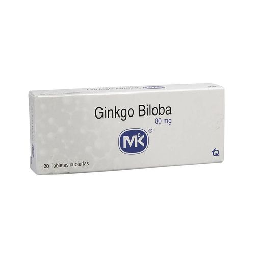 Ginkgobiloba 80Mg Tabx20 Mk