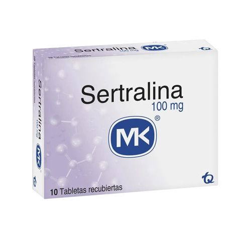 Sertralina 100Mg Tabx10 Mk