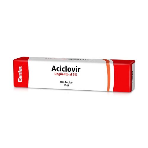 Aciclovir Ung 5% Tbox15Gr Gf