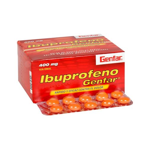 Ibuprofeno 400Mg Tabx10 (100) Gf