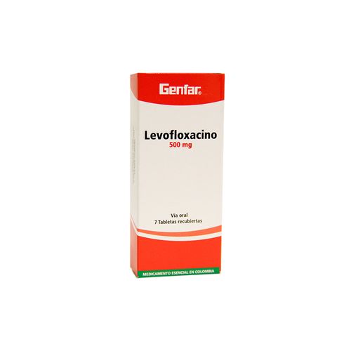 Levofloxacina 500Mg Tabx7 Gf