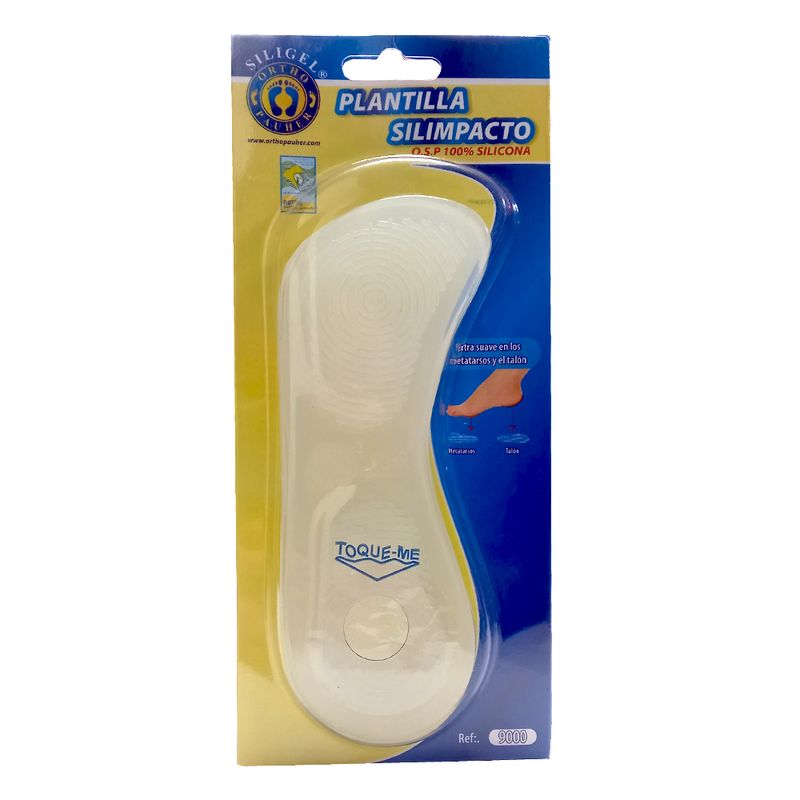 Plantilla Contra Impacto Talla Única Ortho Pauher Orthopauher Individual x 2 