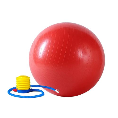 Balón Ejercicio Y Terapia 55 Centímetros Rojo