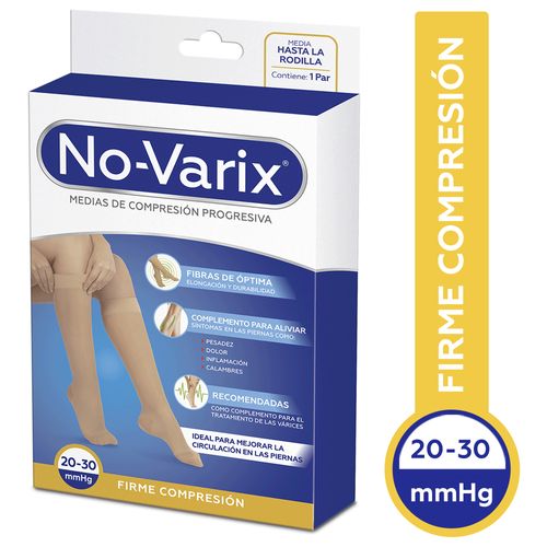 Media de Compresión No-Varix® mujer 20-30 mmHg  transparente