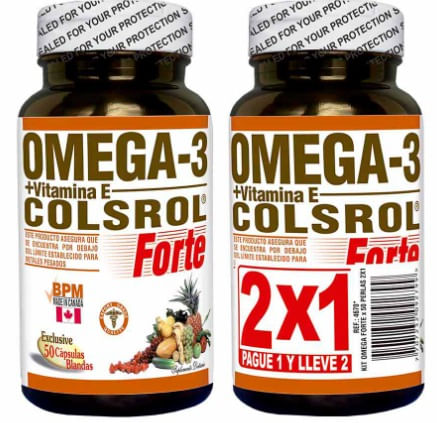 Omega 3 Colsrol Plus Vitamina E X50(2X1)